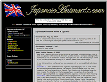 Tablet Screenshot of japaneseanimeuk.com